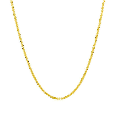 14k Yellow Gold Sparkle Chain (1.50 mm)