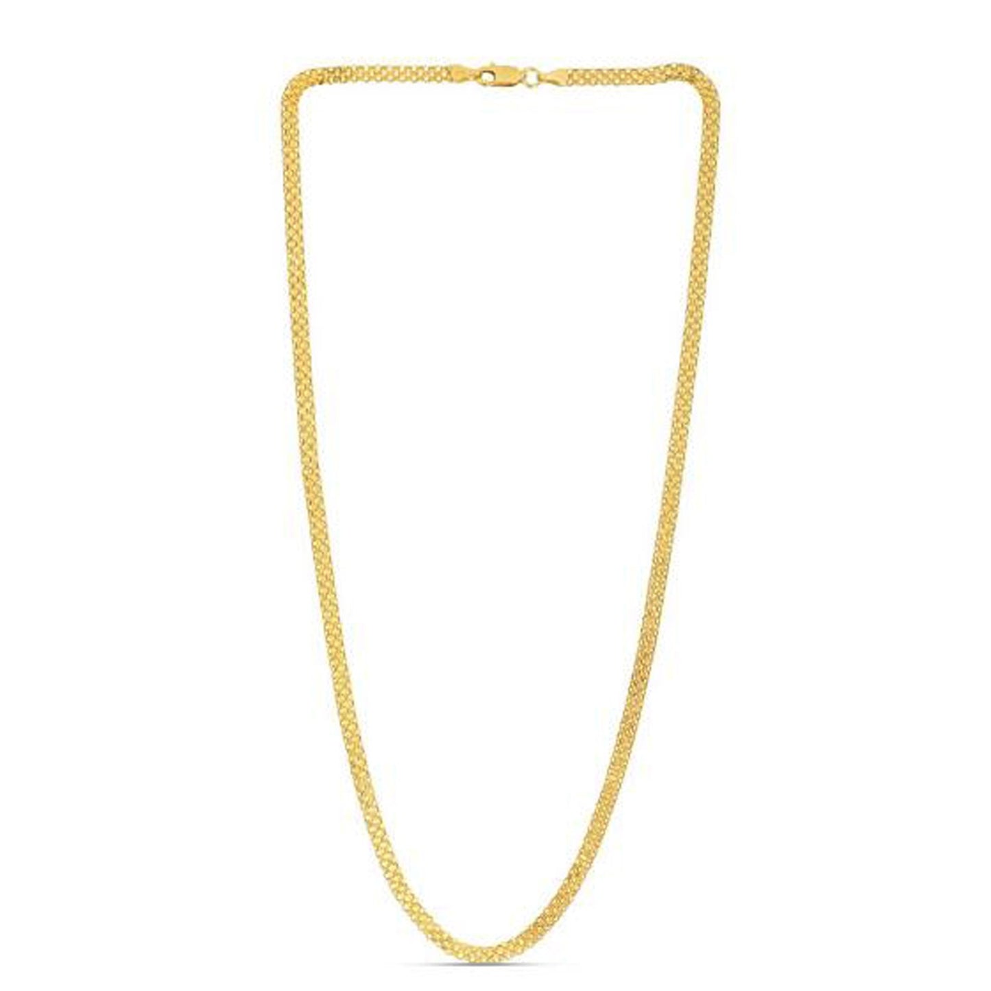 14k Yellow Gold Bismark Chain (3.50 mm)