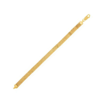 14k Yellow Gold Bismark Chain (7.00 mm)