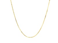 10k Yellow Gold Cable Chain (1.10 mm)