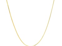 14k Yellow Gold Round Snake Chain (0.90 mm)