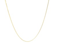 14k Yellow Gold Cable Link Chain (0.50 mm)