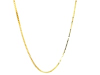 14k Yellow Gold Octagonal Box Chain (1.00 mm)