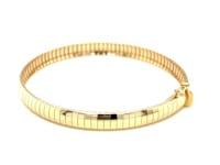 14k Yellow Gold Classic Omega Bracelet (6.00 mm)