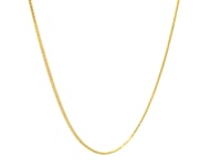 14k Yellow Gold Adjustable Franco Chain (1.00 mm)