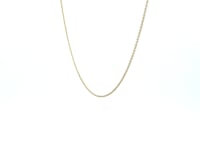 14k Yellow Gold Cable Link Chain (0.50 mm)